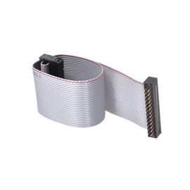 DMiotech 26 Pin 0.2m Long 2.54mm IDC Wire Flat Ribbon Cable FC to FD Connector with Grey Color