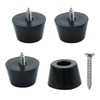 sourcing map 4pcs Rubber Feet Bumper Furniture Table Amplifier Speaker