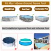 6 Sets Pool Cover Clip Kit for Above Ground Pools,