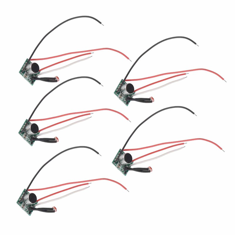 5Pcs Sound Control Switch Module Solar Light Sensor Module Circuit