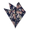 Kebocis Pañuelo cuadrado con bolsillo floral para hombre, 36952.00041666667, 12"