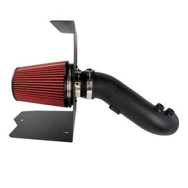 KAX 3.75 inch Cold Air Intake System Kit & Heat Shield Replacement for 2012 2013 2014 2015 2016 2017 2018 2019 2020 2021 Toyota Tundra, High Performance, RED