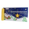 Ebersbacher Kerzenfabrik GmbH Pyramidenkerzen 50 Stück honigfarben