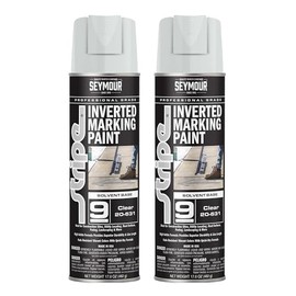 20-631 Seymour Stripe 9-Series Inverted Ground Marking Paint, Clear net 17oz. (Pack of 2)