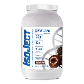 Evogen Isoject - Aislado de Proteína de Suero | De Suero en Polvo Ultra Pura con Enzimas Encendedoras, Bcaas y Eaa | Absorción y Recuperación Mejorada