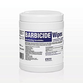 Barbicide Wipes, 160 Count, 6" x 6.75", (4 CANISTERS)