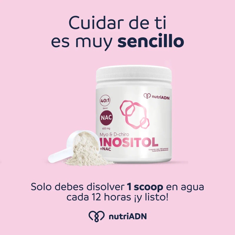 Inositol Myo & D- Chiro Nac Suplemento Alimentico 300g