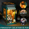 Sutinban DIY Book Nook Kit, Miniature Dollhouse Booknook Kit, DIY
