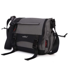 Messenger Bag for Men Women, Classic Crossbody Bookbag, Lightweight Nylon Travel Shoulder Bag