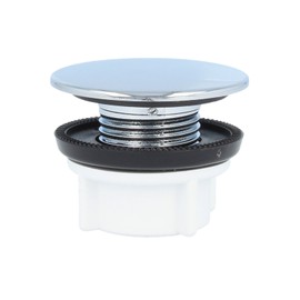 tecuro Tap Hole Cover Deckrosette Hahnlochdeckel Diameter 42 MM for Sinks Chrome-Plated