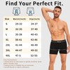 PurityLock Men's Washable Incontinence Boxer Briefs, Cotton Incontinence Underwear with
