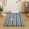 Sanko 348632-K023 Futon Cover, Plaid Pattern, Futon Cover, Single Long,
