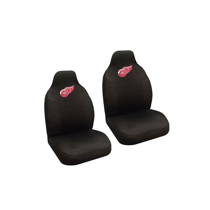 MULTI_B Detroit Redwings 2 Seat Covers and Wheelcover with