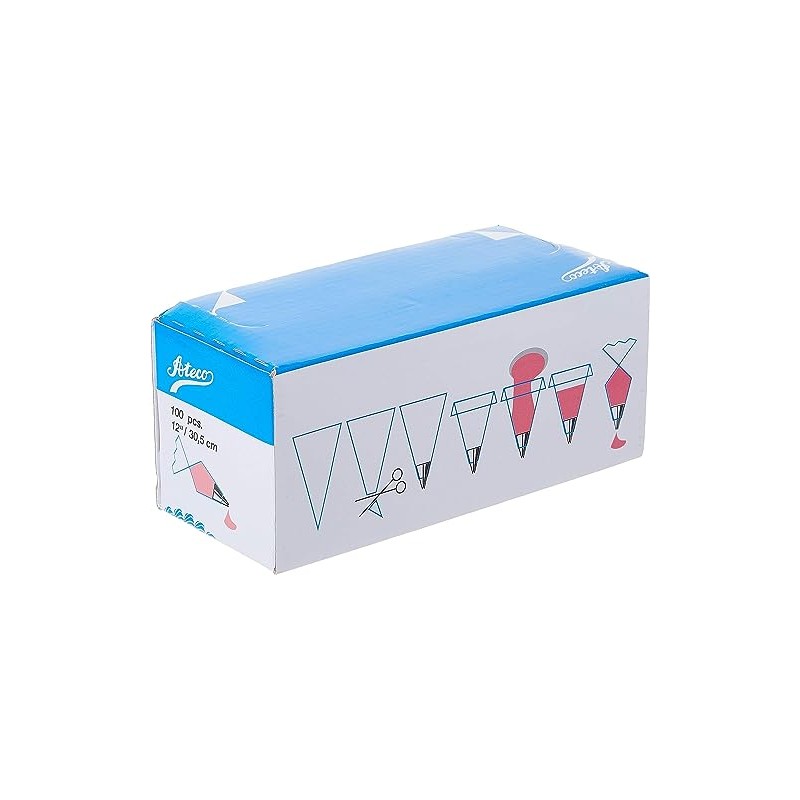 Ateco - Bolsas desechables para decoración, 12 pulgadas - Pack
