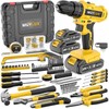 Muylux 148Pcs Cordless Drill Tool Kit Set, Power Drill Tool