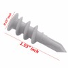 Wideskall® Nylon Self Drilling Drywall Anchors Large for #8 -