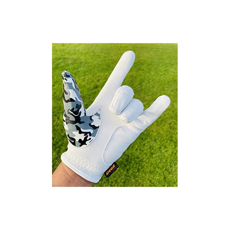 DEGA Golf Gloves 2 Pack 100% Cabretta Leather Golf Glove