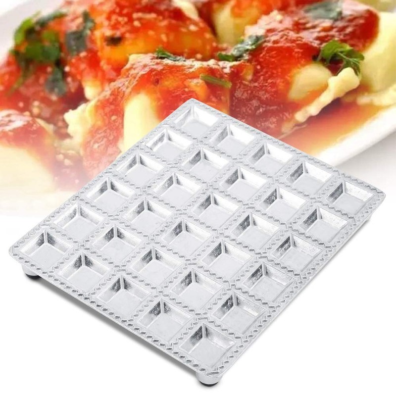 Aluminium Alloy Ravioli Mould, Energy-Saving Dumpling Pastry Mould Kitchen Gadgets,
