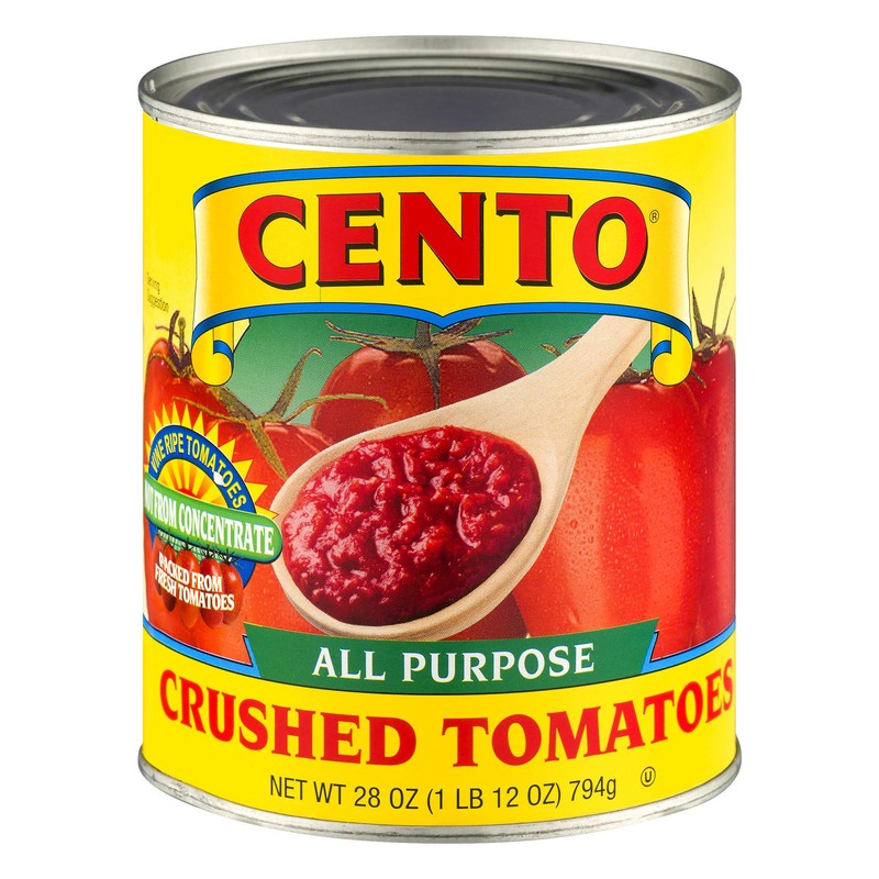 Cento Crushed Tomatoes, 28-Ounce Cans (Pack of 12)