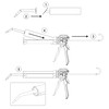 Albion Engineering Company 935-1(3 Pack) Angle Shot Plastic Nozzle for