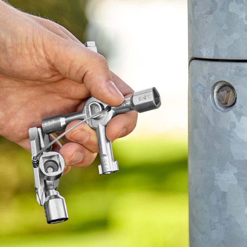 Knipex 00 11 01 TwinKey – for control cabinets, windows