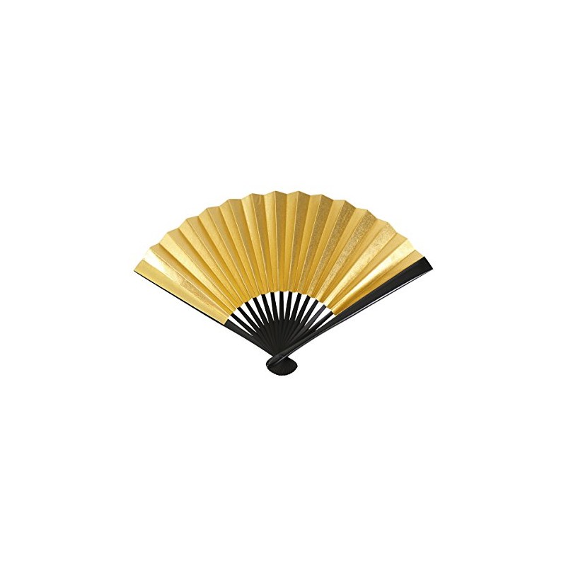 Wargo Kimono Kimono Folding Fan for Tomesode, gold