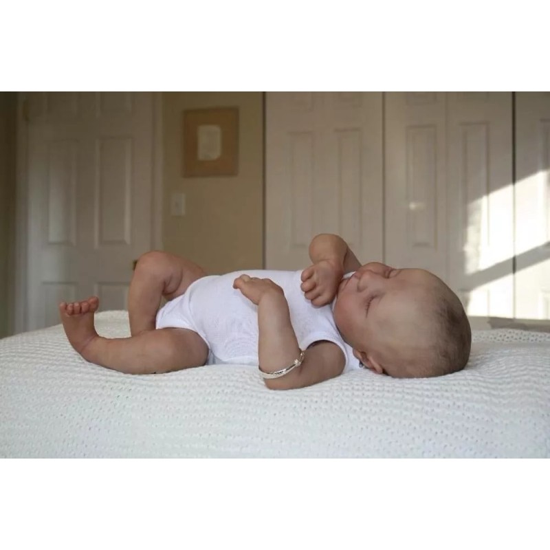 Nayumi Bebé Reborn Muñeca Silicona Suave 48cm Regalos Sorpresa