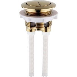 Brushed Brass Effect Dual Flush Toilet Button for RAK Toilets