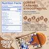 Stroop Club Coffee Infused Organic Stroopwafel Caramel Treats | Vegan,