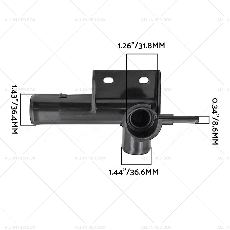 MAX COOL Upper Radiator Cap Pipe Fitting Filler Neck Suitable