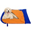 Dog Sleeping Bag Blue with Storage Bag Polyester Warm Waterproof