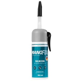 Manofix Manofix Fugenchef Silikon fr Kche, Bad & Co. im Spender, 150ml, transparent