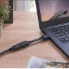ONN HDMI Extension Adapter Connects two HDMI Cables Together to