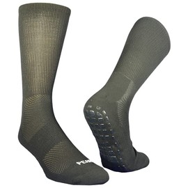 PEAR SOX Pearsox Grippear Crew Socks with Silicone Grips – Moisture Wicking Athletic Socks with Arch Support (Intermediate, Youth)
