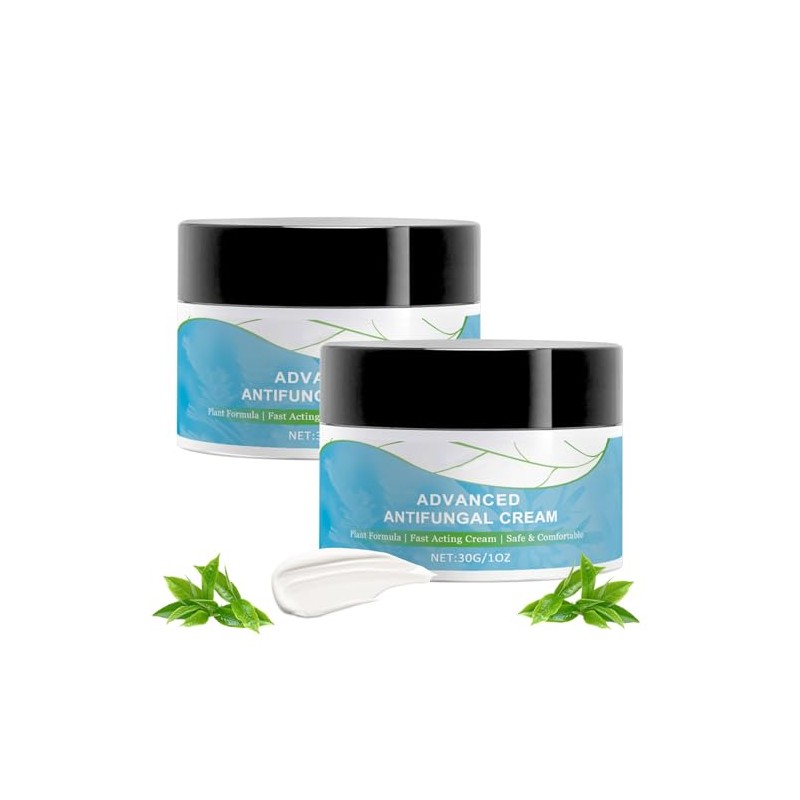 Antifungal Cream, Fast Soothing Itchy, Gentle and Safe (2 Pack)