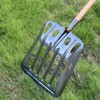 ZenithPrime Gardening Grain Shovel, Manganese Steel Farm Sieve Shovel, Spade