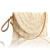 Buric Straw Clutch Purses for Women Woven Straw Crossbody Bags