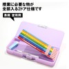 Kutsuwa Pittanton Pencil Case, Double Lid, Coral Pink, CH203CP