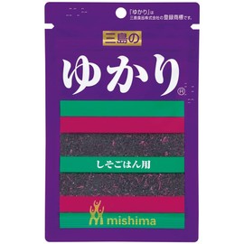 MISHIMA Frikake | Rice Seasoning | Yummy-Yamaguchi (1 of SHIGEKI（WASABI）) (Pack of 1, YUKARI (SHISO))