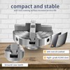 NNBWKIXI 4 Inch Wood Lathe Chuck Set 4 Jaws Self-Centering