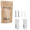 smartect Aluminium Wall and Ceiling Pins for Fixing Textile Cables,
