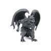 Pacific Giftware Short Devil Horned Gargoyle in Striking Position
