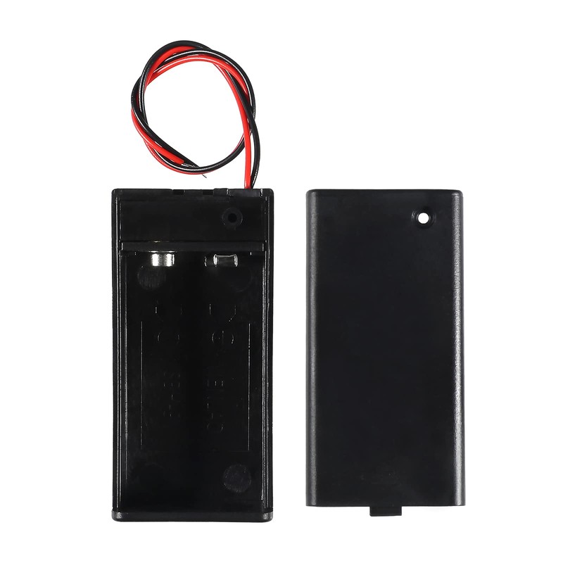 DIANN 4pcs 9V Battery Holder with ON/Off Switch 9V Battery