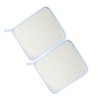Baluue 2sets Nylon Face Wash Cloth Exfoliating Bath Towel Quick