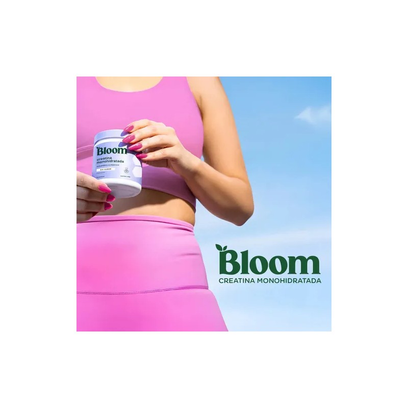 Bloom Creatina Monohidratada De Alta Pureza Sin Sabor
