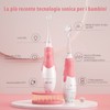 SEAGO SG513 ROSA Spazzolino sonico per bambini, rosa, 1xAA 1,5V
