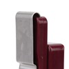 Asixxsix Snooker Chalk Holder, Lightweight Snooker Chalk Cover, Coffee Color