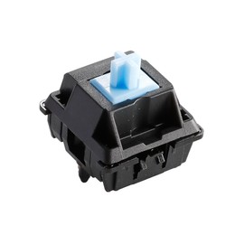 Ranked RS-11 Pro Mechanical Key Switches for Mechanical Gaming Keyboards | 5-Pin PCB Mounted | Pre Lubed | Linear 62cN by JWK (Pro Sky Blue, 10 Pcs)