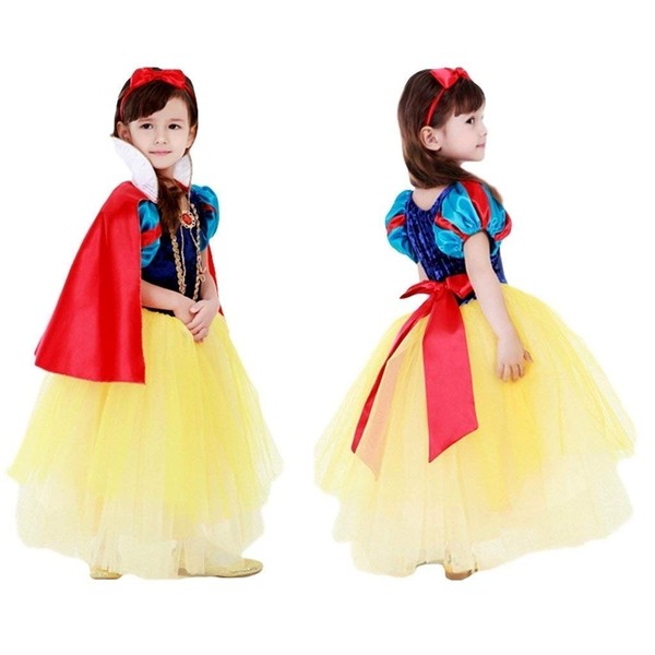 Umineko Pumpkin Parade Series Halloween Costume, Snow White, Princess, Fluffy Silhouette, Dress Set, 100 Sizes