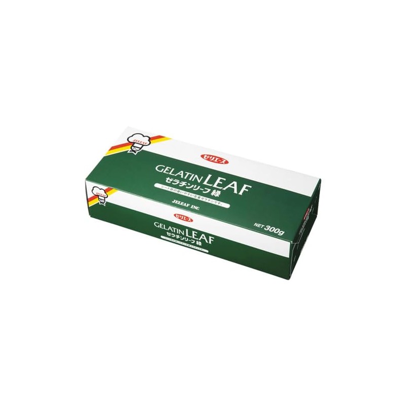 Shoei Foods Industry Commercial Gelatin Leaf Green 10.6 oz (300